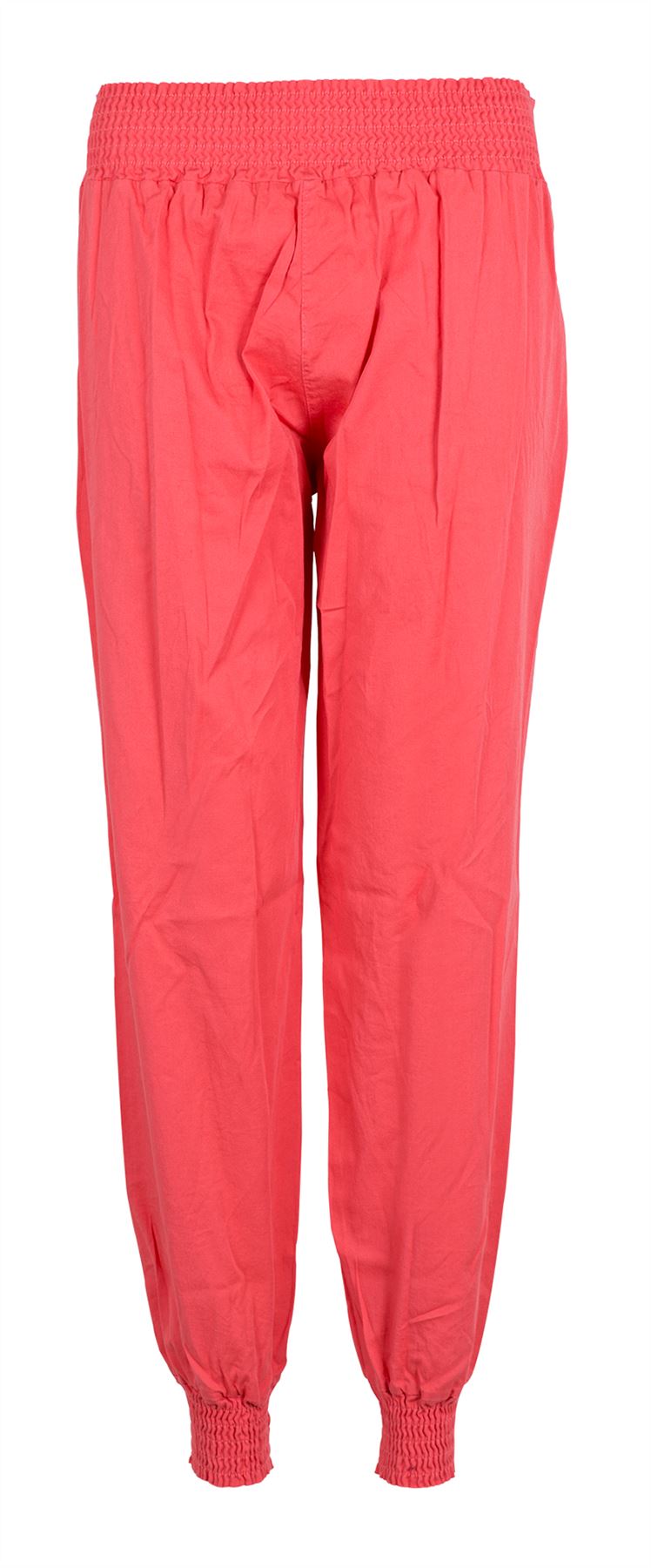 Womens Ladies Elasticated Waist Tie Bow Belted Side Pocket Harem Trousers Pants | eBay