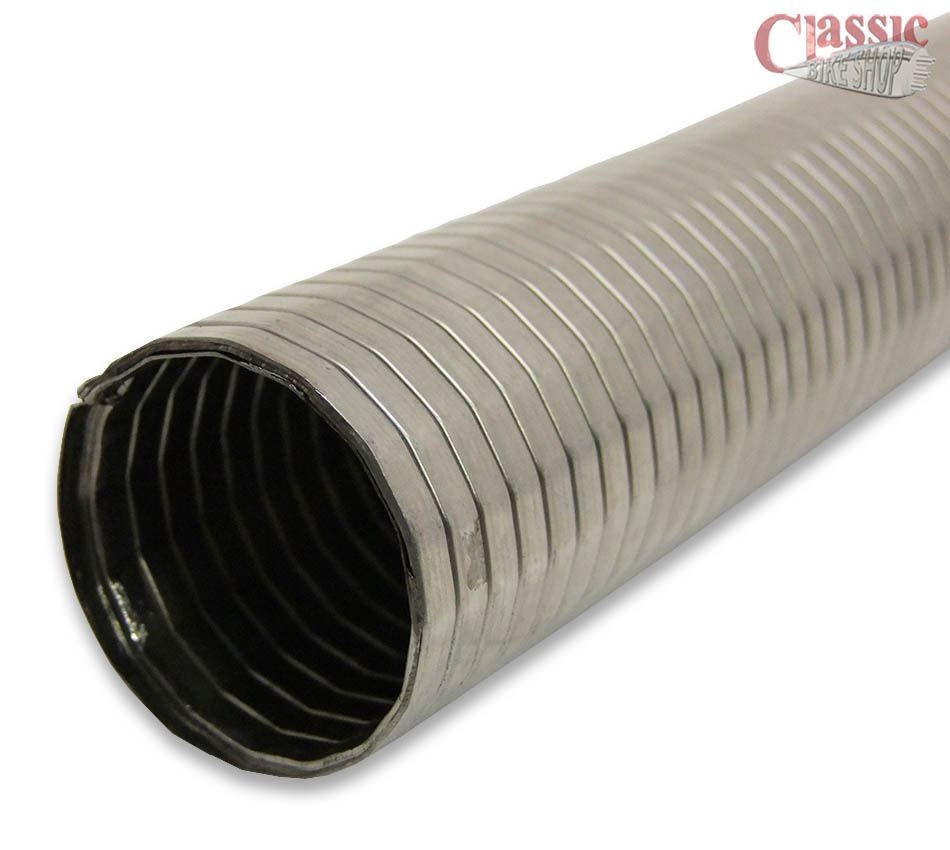 Stainless Steel Exhaust Polylock Flexible Tube With Collars