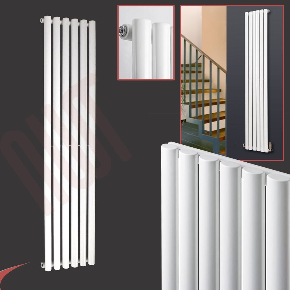 HUGE SALE! Vertical Designer High Heat Output Radiators Chrome, White