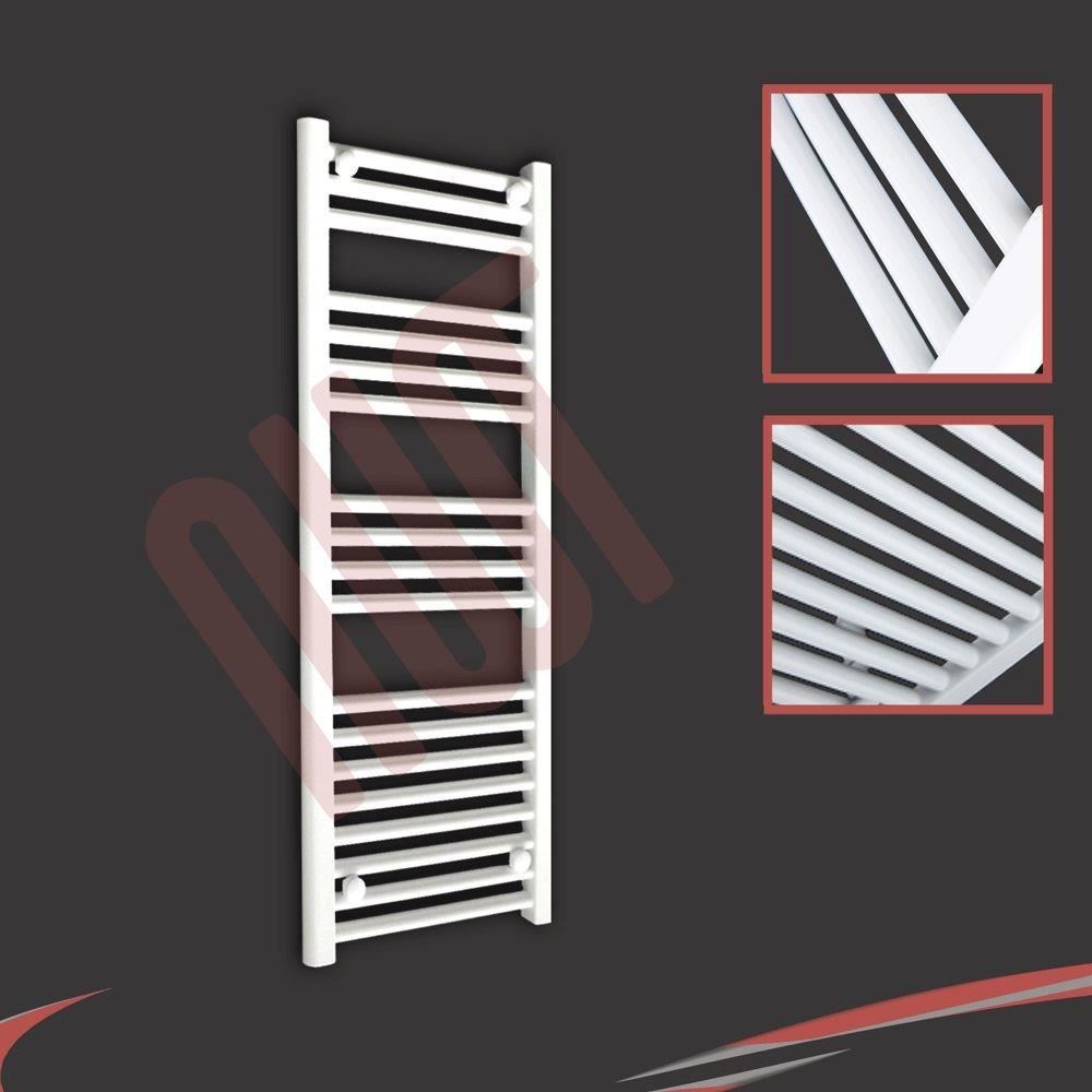 Chrome & White Straight Heated Towel Rails, Ladder Rails, Radiators