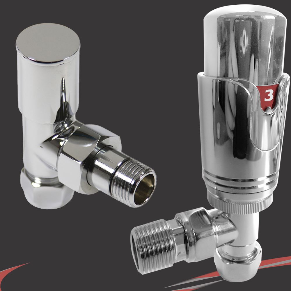 Central Heating Chrome Valves & Accessories For Radiators and Heated
