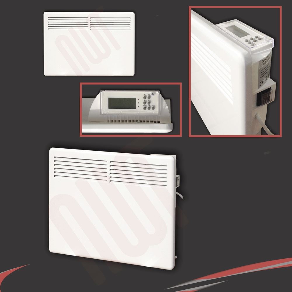 "NOVA LIVE" Designer Electric Convector Panel Heaters (Wall or Floor