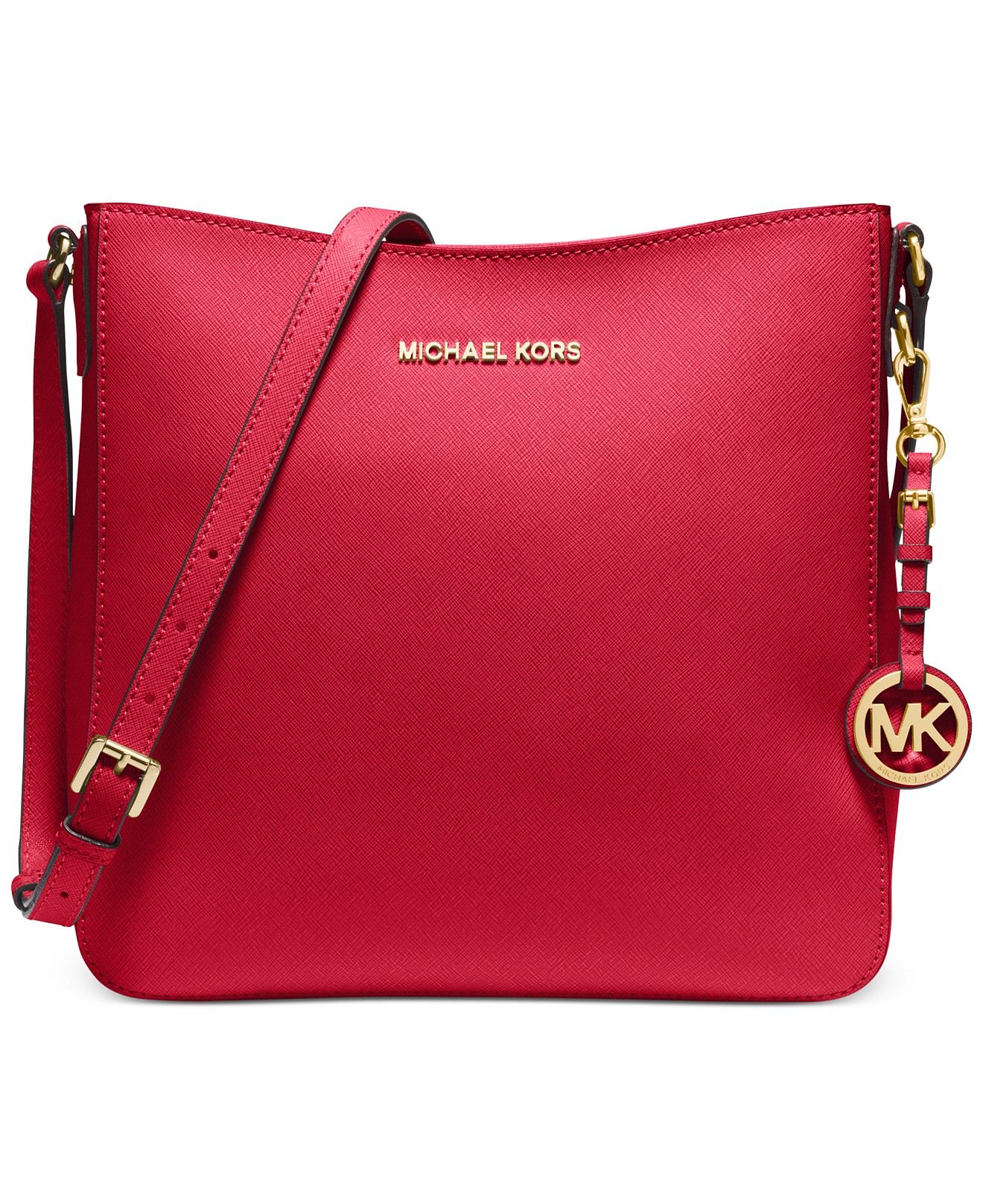 MICHAEL Michael Kors Jet Set Travel Large Saffiano Messenger Bag in