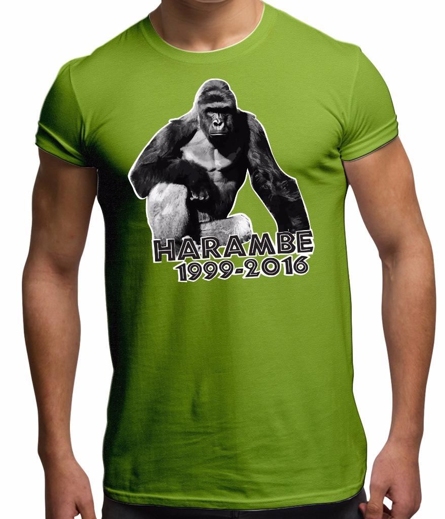 Harambe 19992016 RIP Gorilla Endangered Wildlife Save the Gorillas