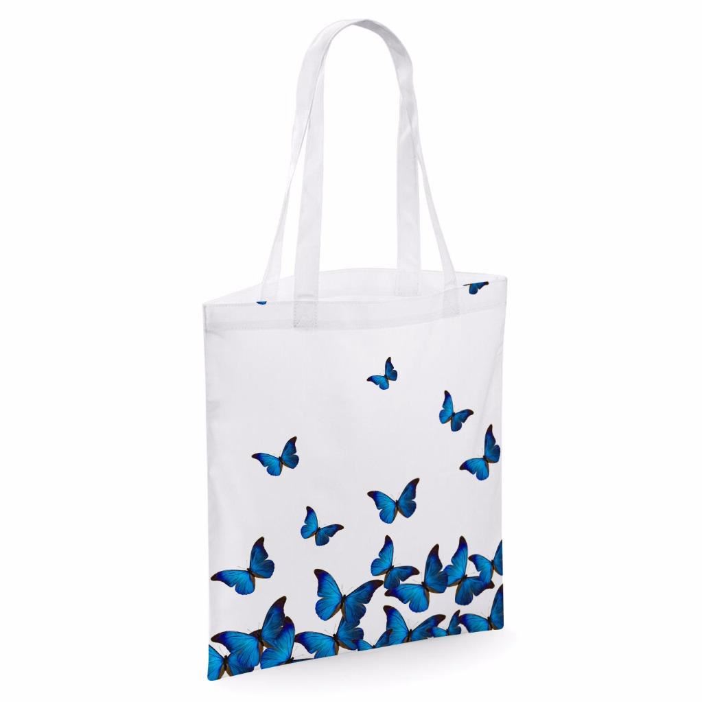 Tote Bag For Women Butterflies Sublimation Print Shopper Shoulder Canvas Bags eBay