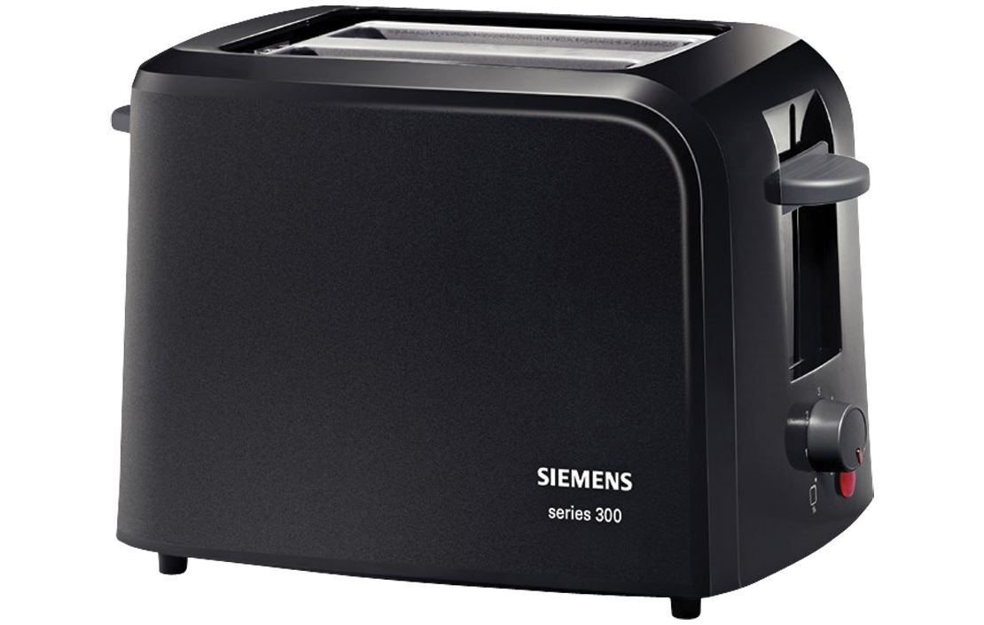 Siemens 2 Slice Toaster TT3A0103 with Integrated rack, for warming