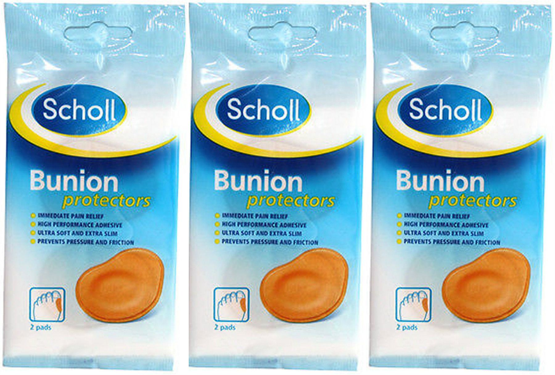 Scholl Bunion Protectors 2 Pads eBay