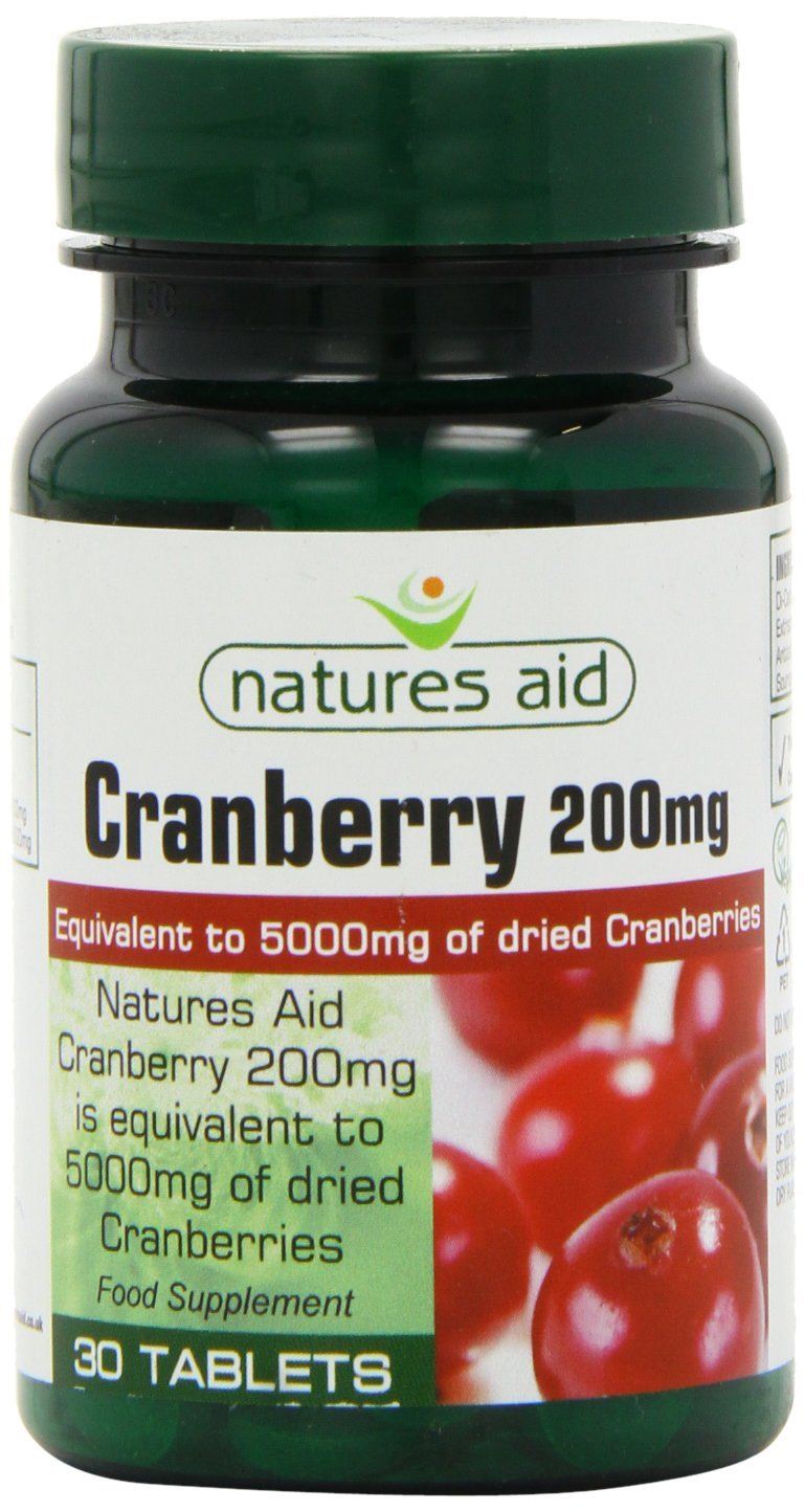 Natures Aid Cranberry Tablets 200mg Pack of 30 eBay