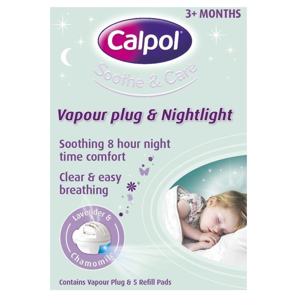Calpol Vapouriser Night Plug In Congestion Relief Baby 3+ Months 5