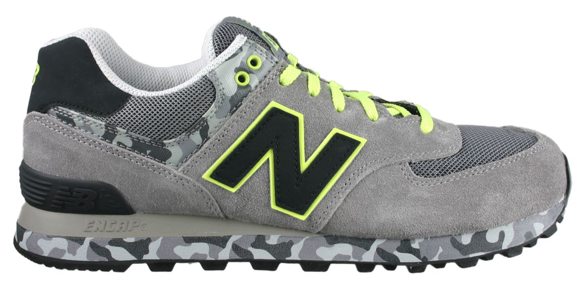 New Balance Mens Sneakers Classics 574 Camo Grey ML574CGG | eBay