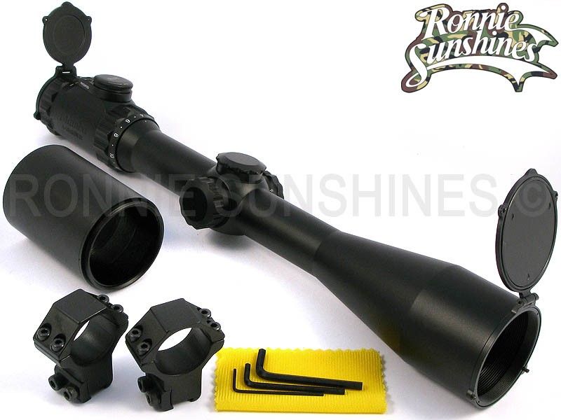 MTC Mamba 416x50mm IR Air Rifle Scope 30mm Tube Side Adjustable PA