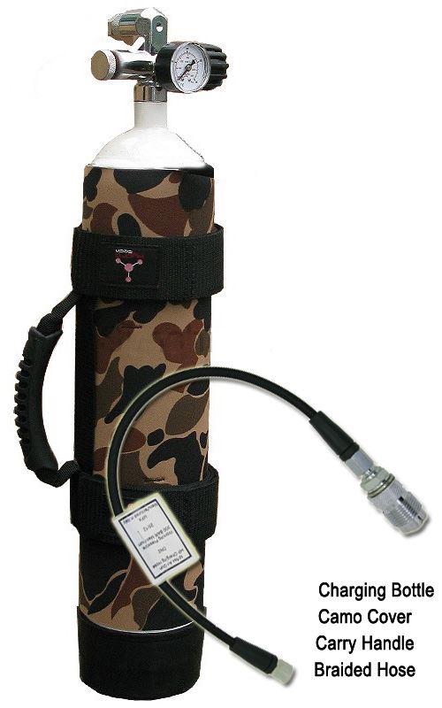 7 ltr Air Rifle Charging Bottle Hydro Tech 300 Bar Dive eBay