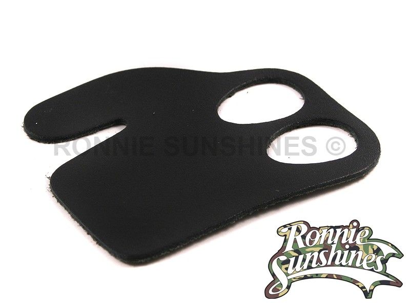 4 x LEATHER ARCHERY FINGER TAB GUARDS eBay