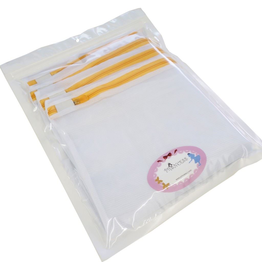 Mesh Net Laundry Wash Bags for Garment Washing Packing, Pack of 4