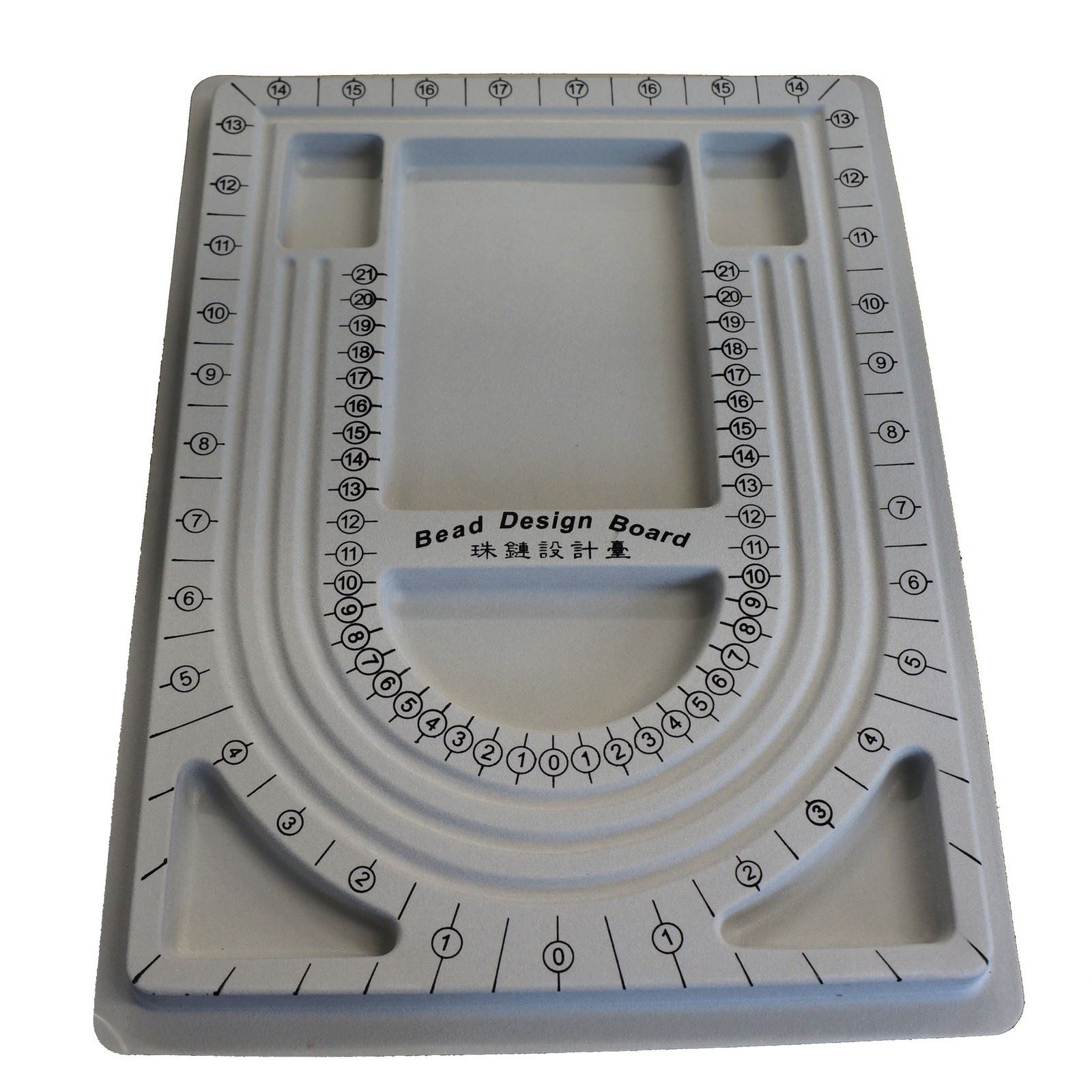 Grey Color Plastic Bead Design Board for Beading Jewelry Making