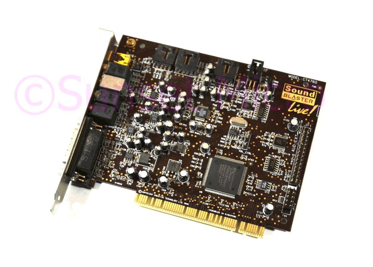 Genuine Sound Blaster CT4760 Computer Internal Sound Card High Profile eBay