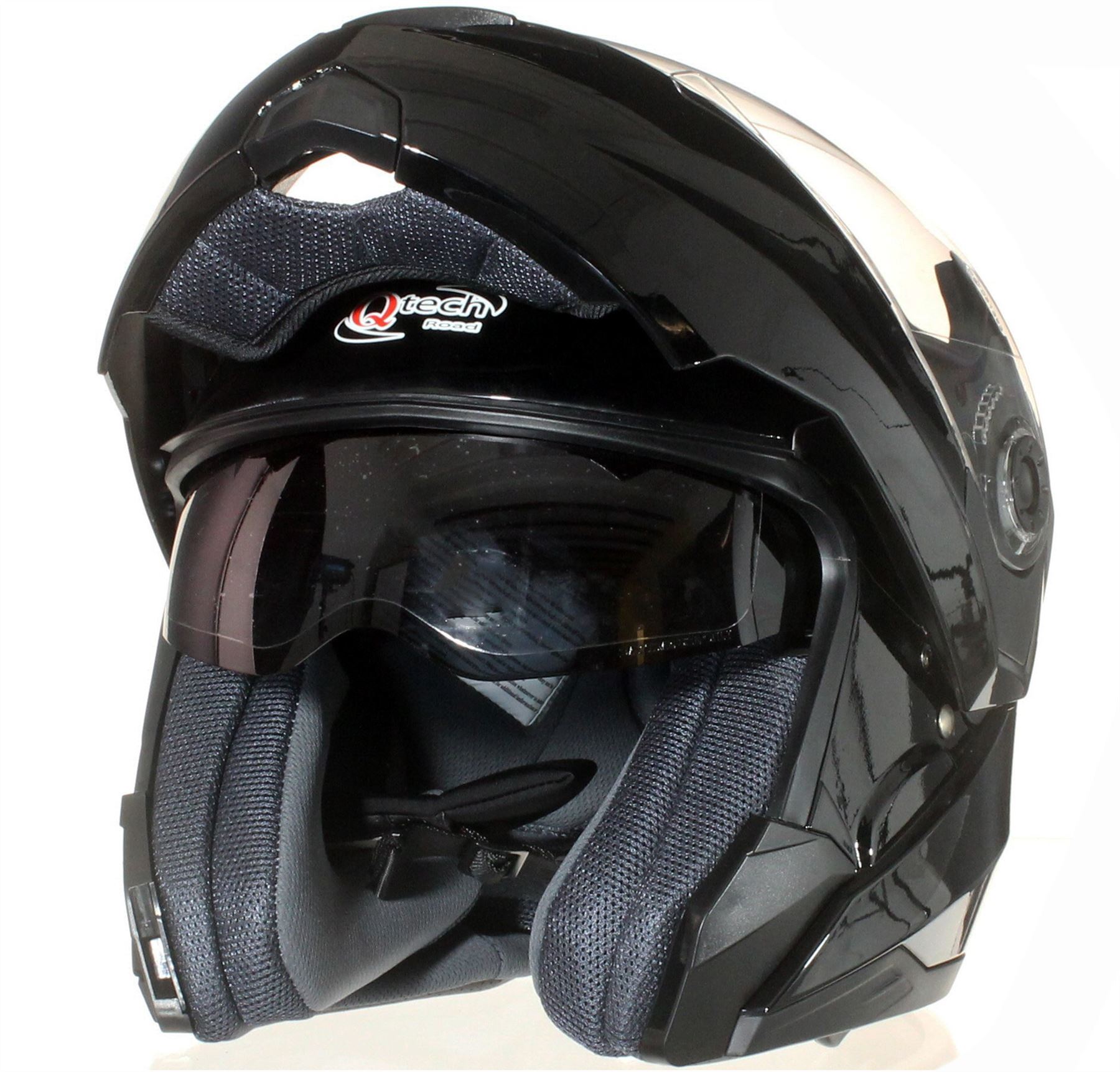 MODULAR Flip up Front Helmet DOUBLE Visor MOTORCYCLE Motorbike Colour