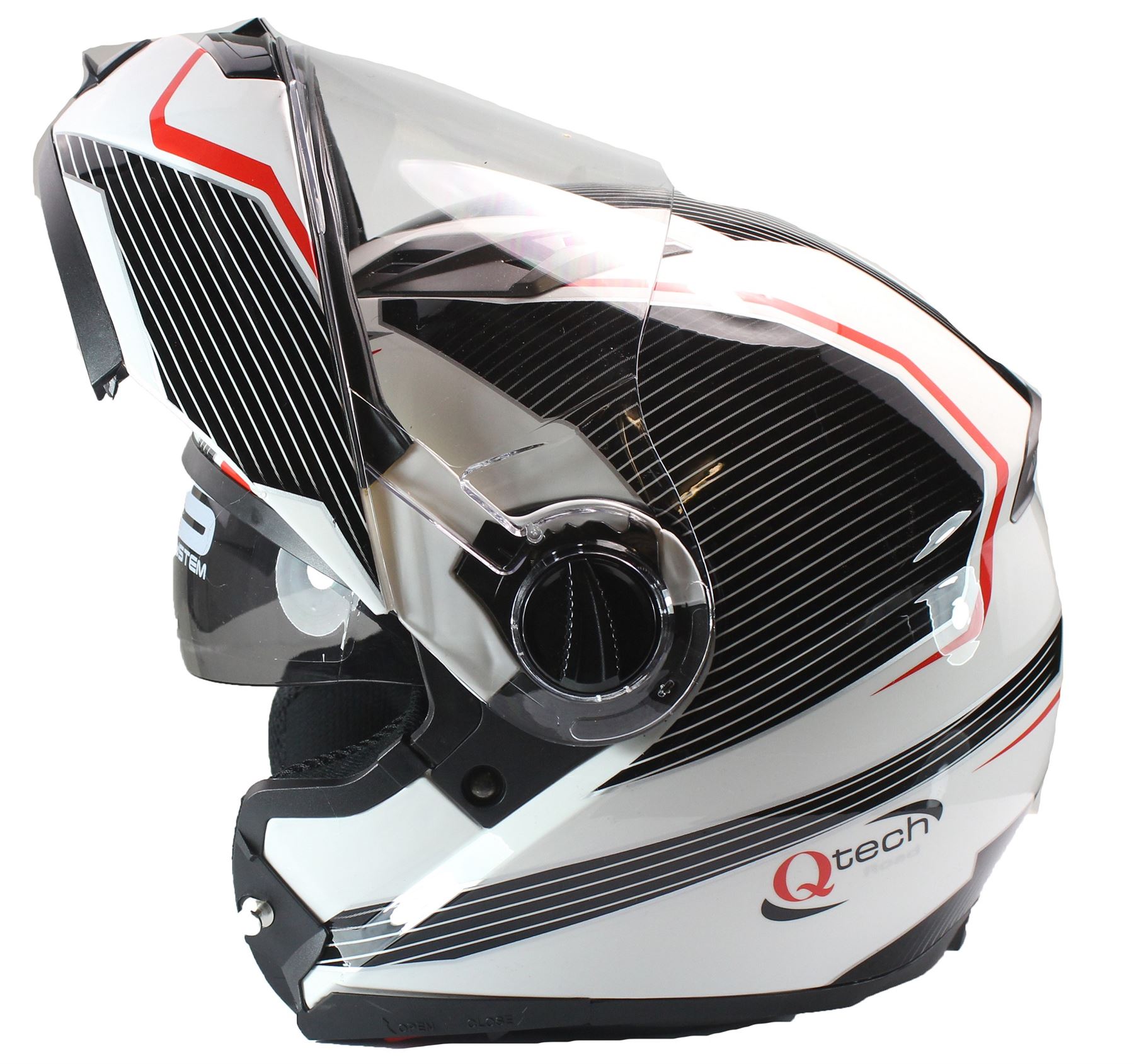 MOTORCYCLE Modular Bike Flip-Up Crash Helmet Double SUN Visor Colour CHOICE - Picture 22 of 30