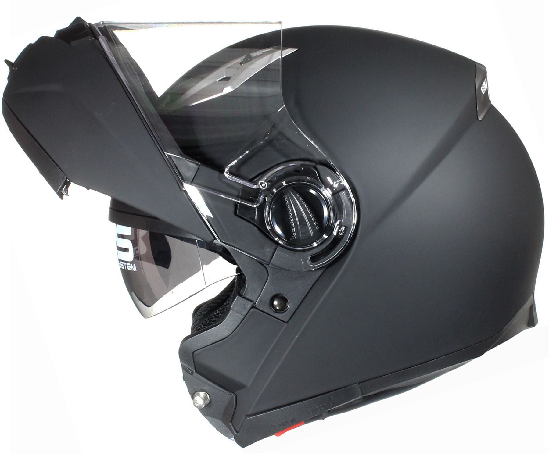 MOTORCYCLE Modular Bike Flip-Up Crash Helmet Double SUN Visor Colour CHOICE - Picture 10 of 30