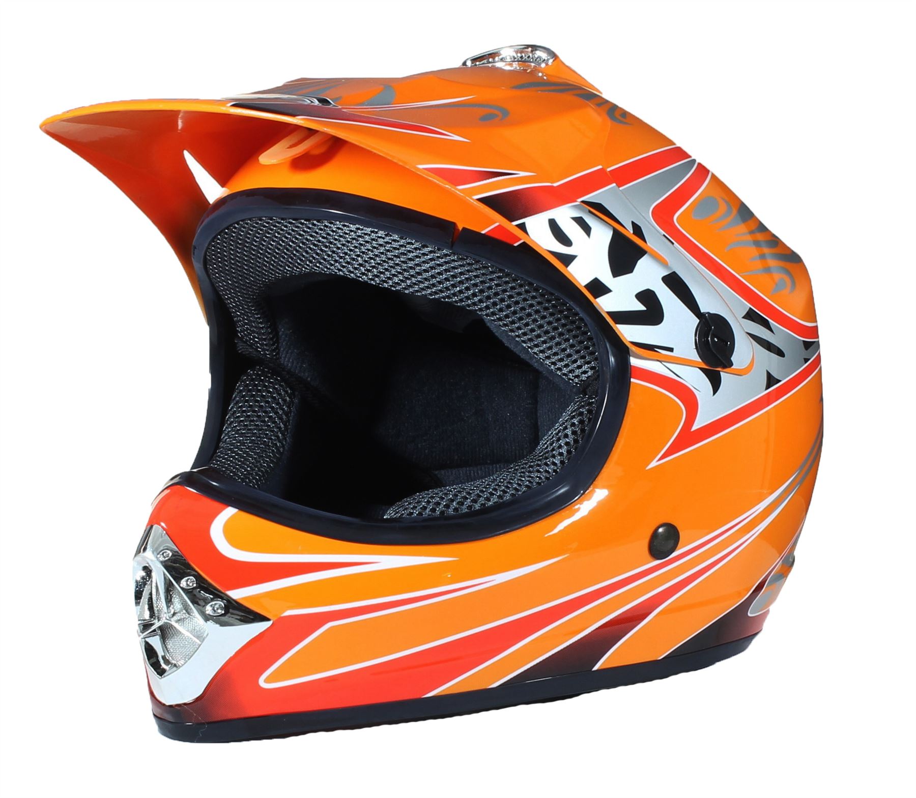 Crosshelm Kinder MOTOCROSS MX Helm BMX Quad ATV KinderHelm Schutzhelm