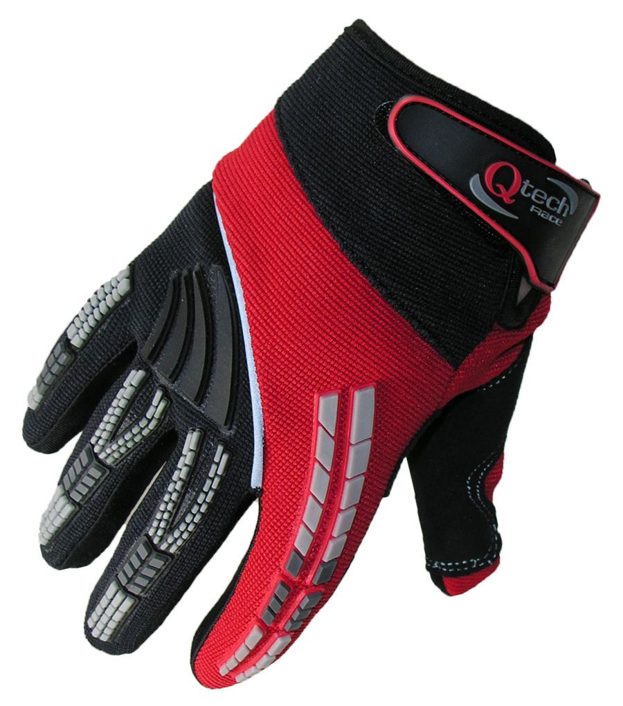 MOTOCROSS Adult GLOVES by Qtech for Trials Enduro BMX Off Road BIKE