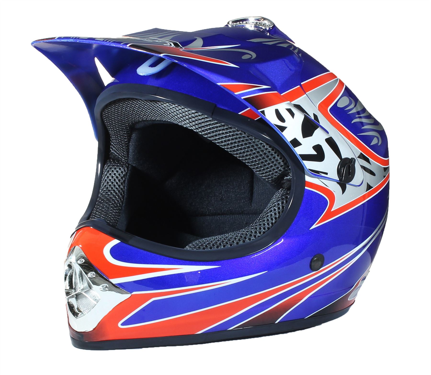Crosshelm Kinder MOTOCROSS MX Helm BMX Quad ATV KinderHelm Schutzhelm