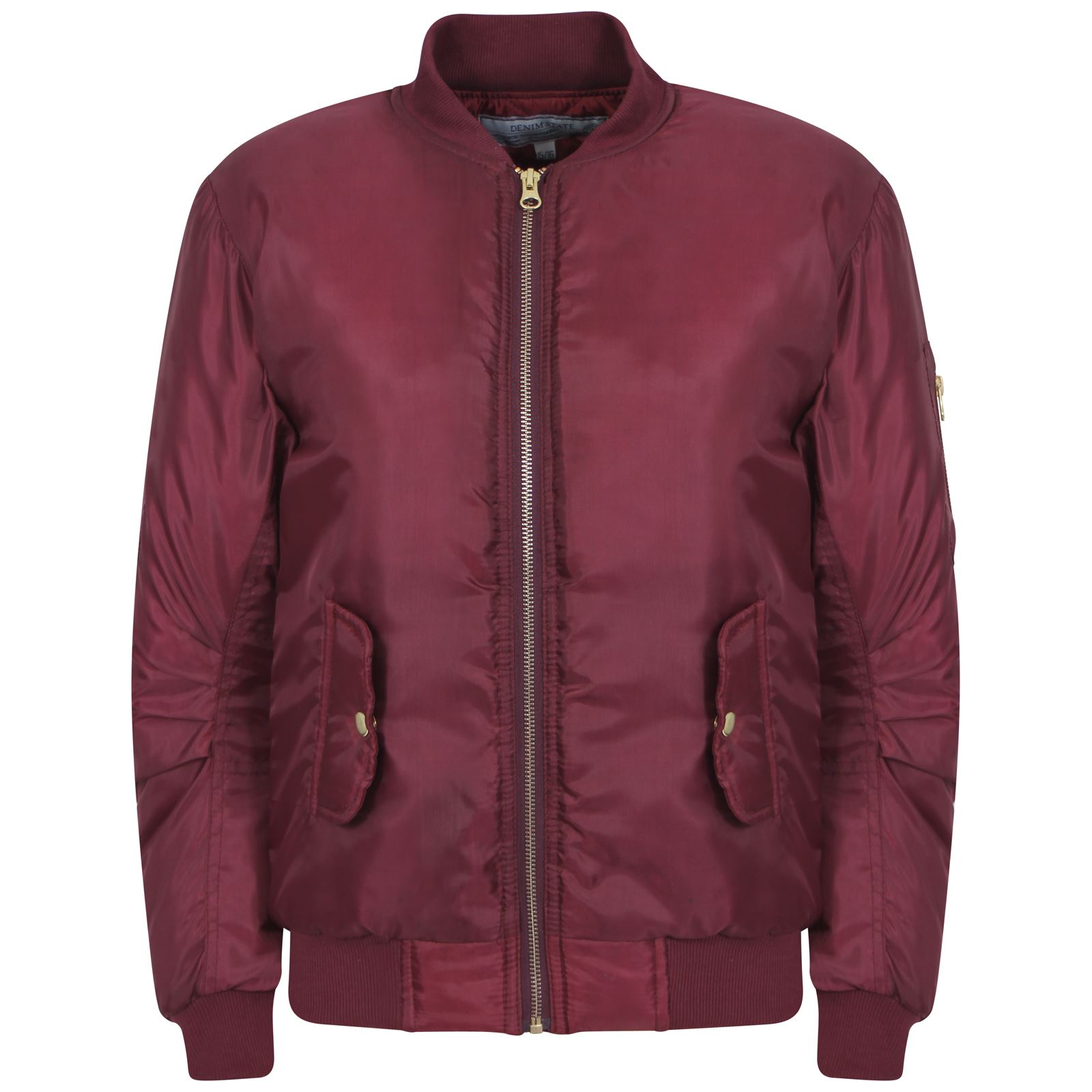 New Boys Girls Kids Winter Jacket Biker Bomber Pilot Warm