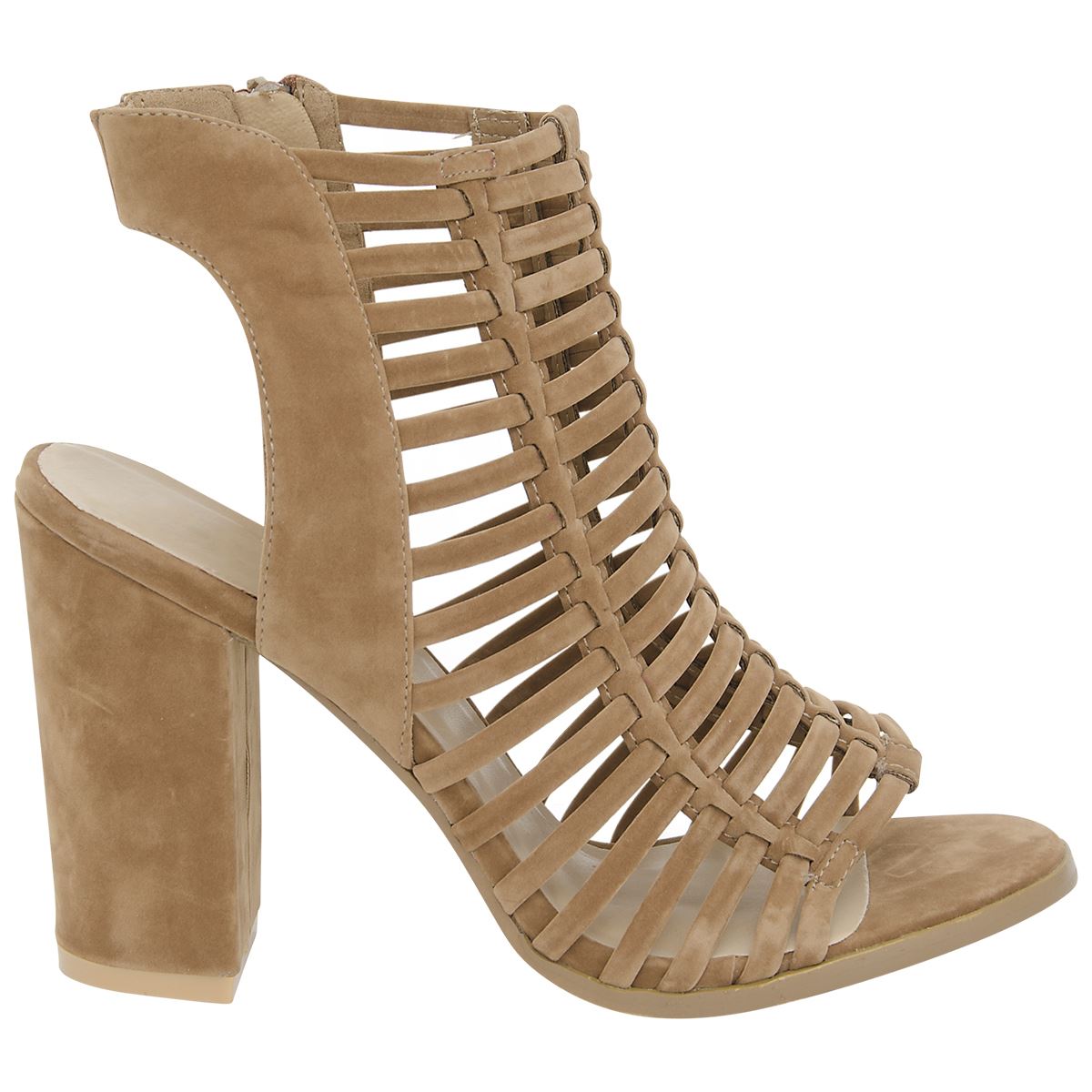 Womens Strappy Peep Toe Gladiator High Block Heel Platform Sandals