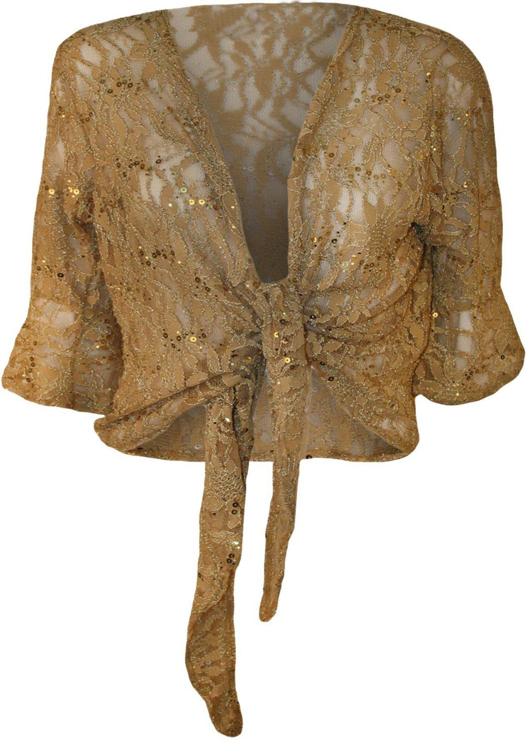 Womens Ladies Floral Vintage Lace 
