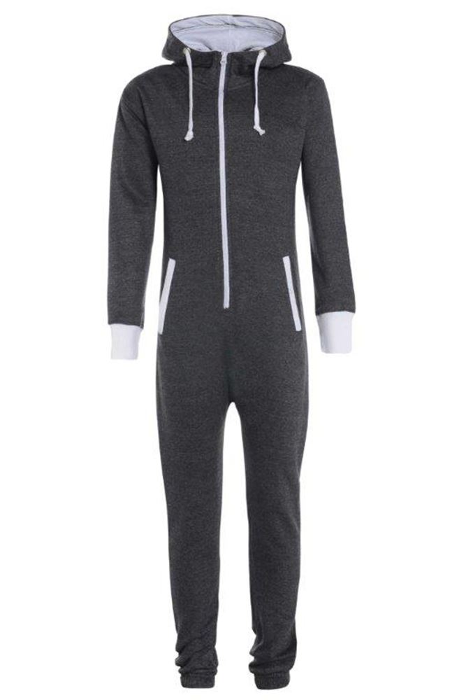 New Unisex Kids Boys Girls Aztec Print Zipped Hooded One Piece Jumpsuit 7-14 Yrs - Picture 14 of 25
