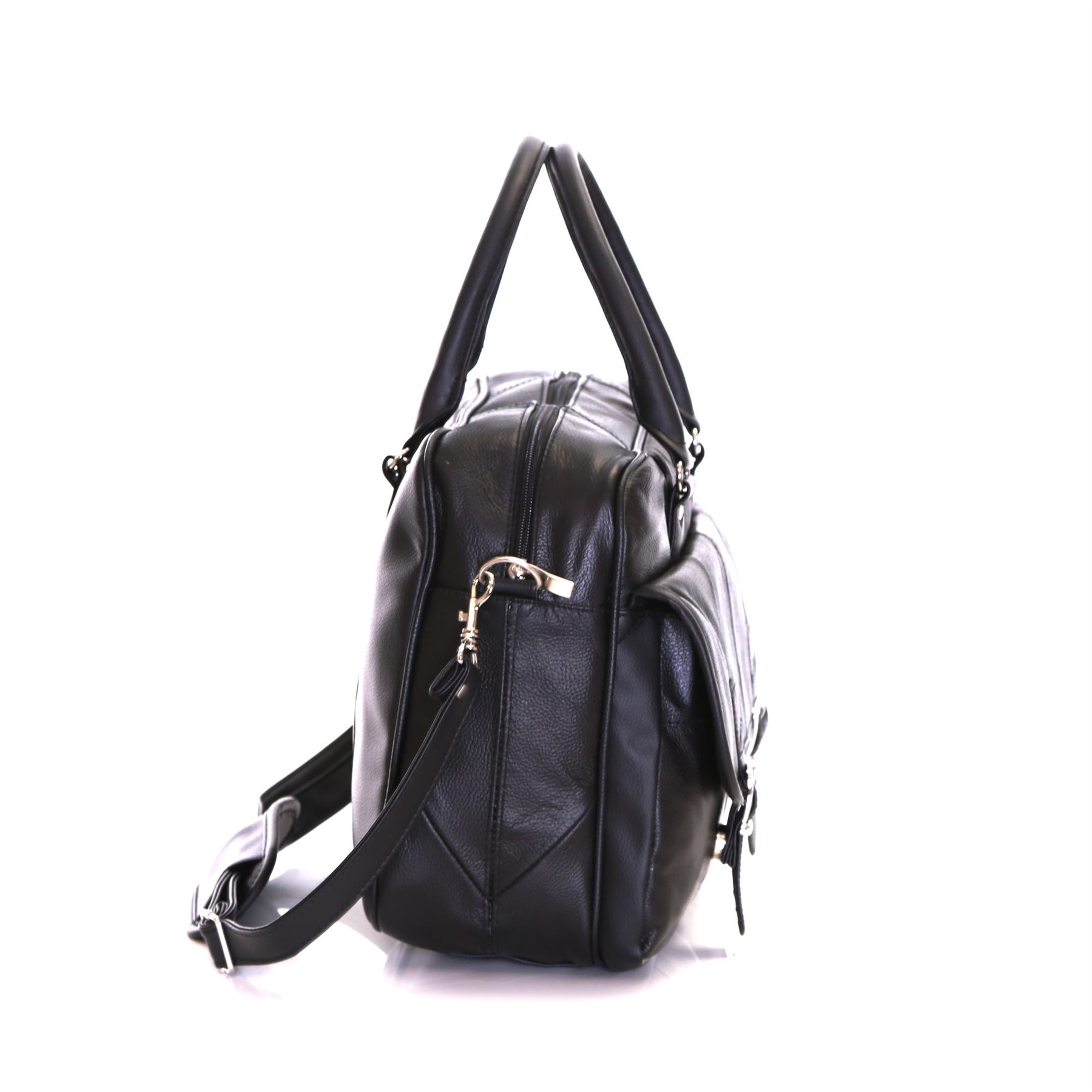 En cuir véritable voyage travail A4 bagage messenger serviette cartable sac