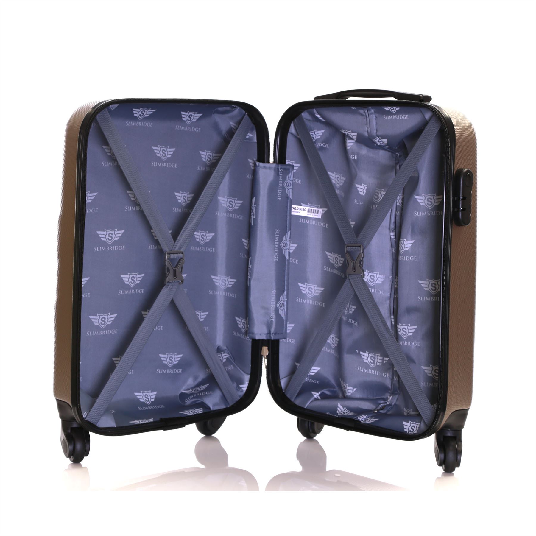 Ryanair 55 cm Hard Cabin Approved Spinner Trolley Hand Luggage Suitcase