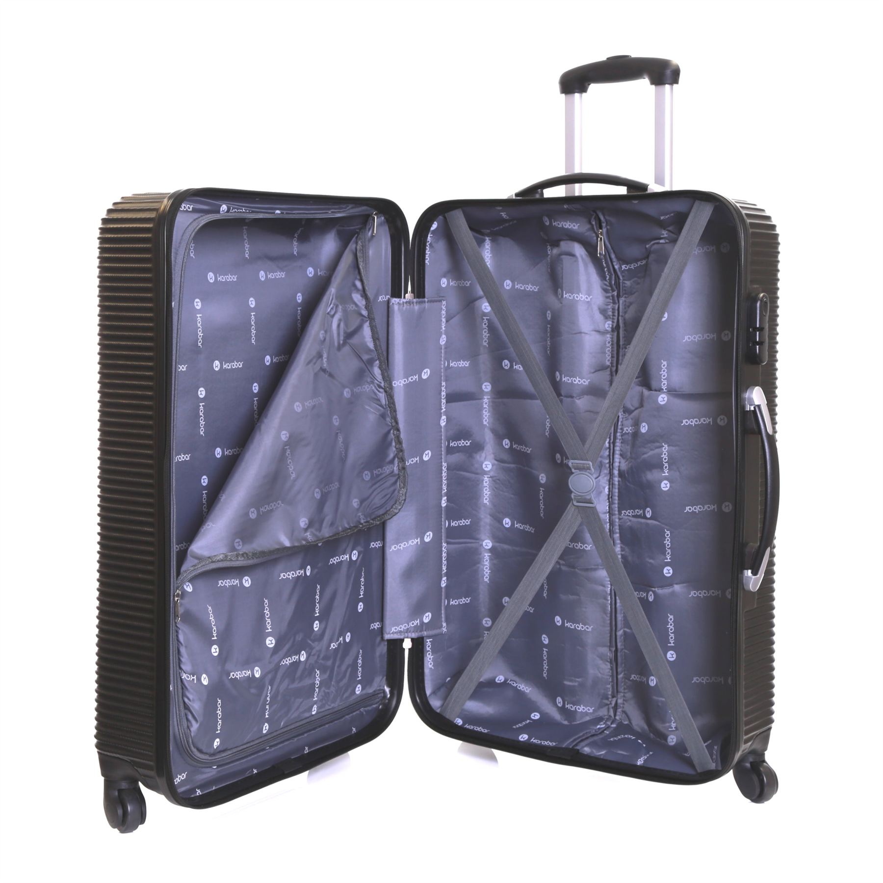 Salvadanaio Valigetta Mini Trolley - Design Creativo Con Ruote - Regalo Per Bambini E Adulti (Argento) - Foto 9