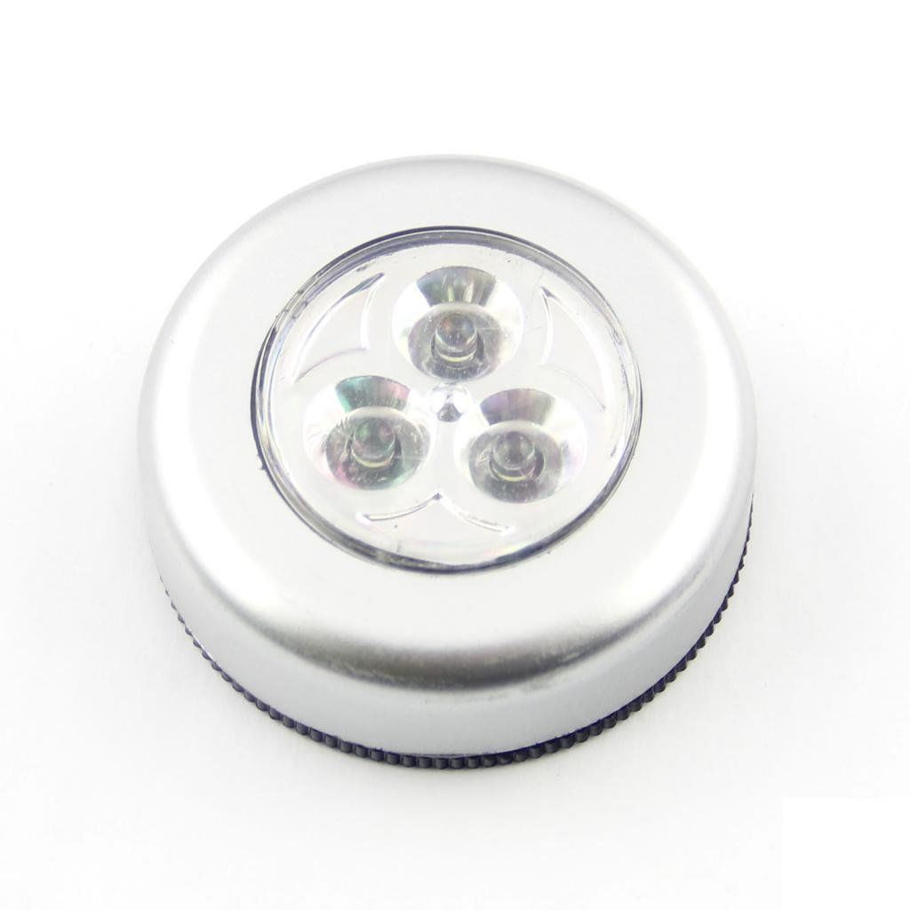 Stick & Click LED Push Lights Self Adhesive Battery Operated Lamp Lofts