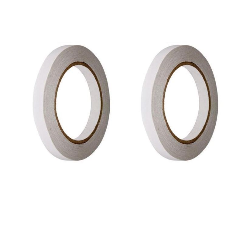 DOUBLE SIDED STICKY TAPE PACK OF 1,2,4 Crafts Adhesive Sellotape White Strong eBay