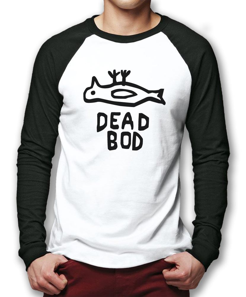 Dead Bod - lustiges Rumpf Werft Graffiti Herren Baseball Top viele Größen - Bild 2 von 2