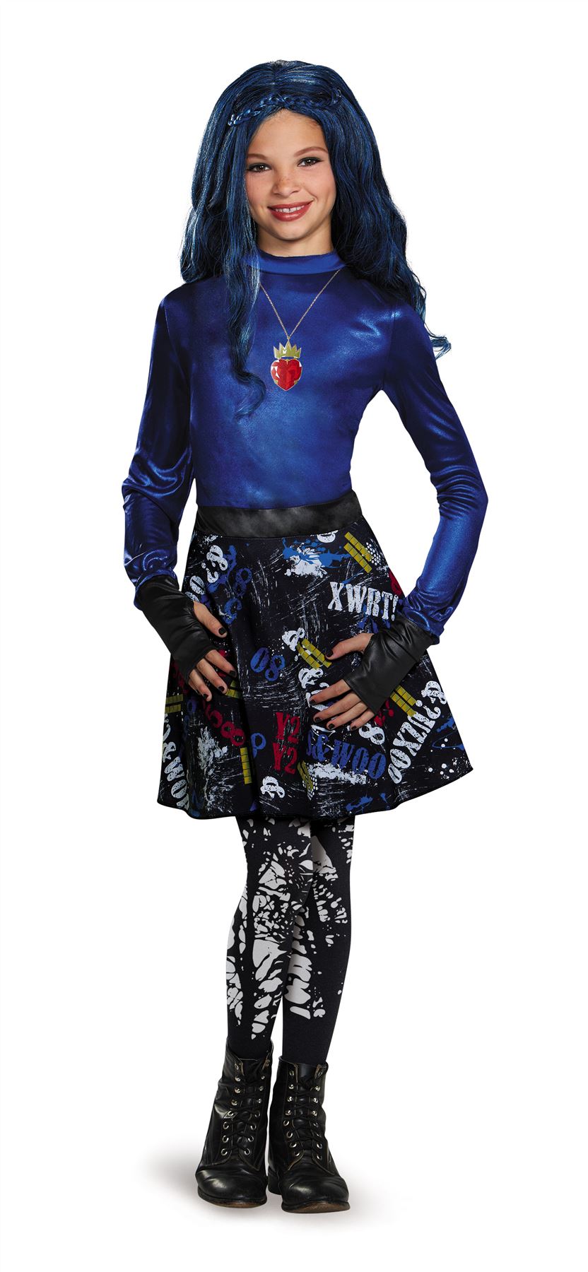 Descendants Evie Isle OF Lost Deluxe Kids Girls Costume eBay