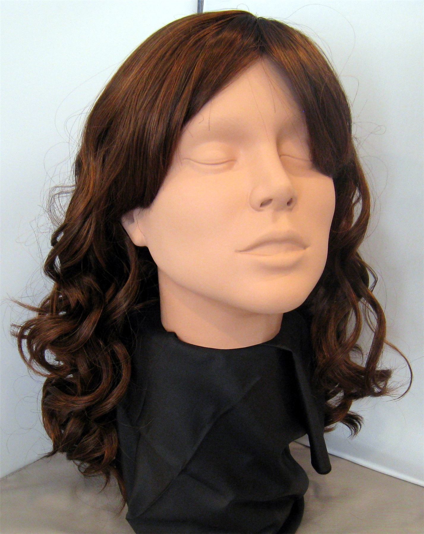 Incognito Vixen Long Curly Wavy Layered Bangs Wig eBay