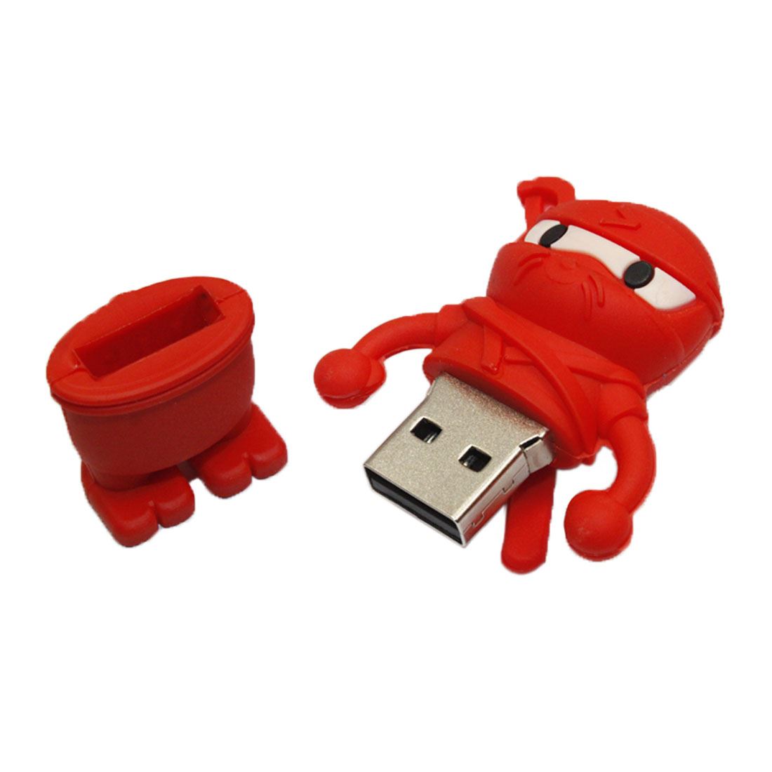8GB USB STICK + RED NINJA NOVELTY CARTOON FLASH MEMORY USB DRIVE eBay