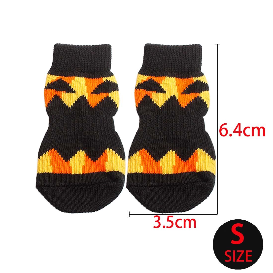 PAIR Dog Socks, for Paws, Non Slip Wound Stop, Slipping Wooden Floors