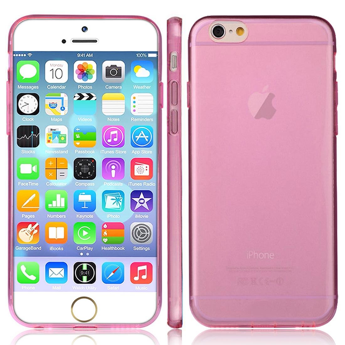 pink for apple iphone 6g tpu gel 0 3mm ultra thin transparent cover ebay pink for apple iphone 6g tpu gel 0 3mm ultra thin transparent cover ebay