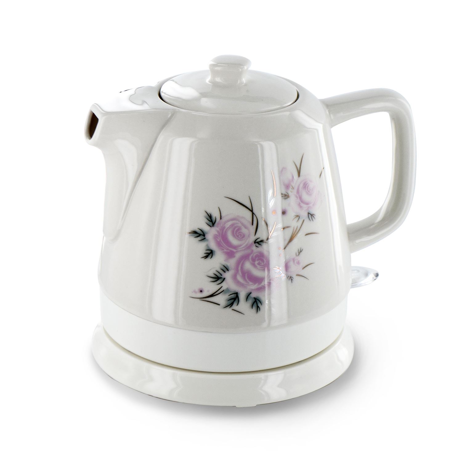 Ceramic Electric kettle New Cordless 1 Litre Tea Pot Coffee Printed eBay