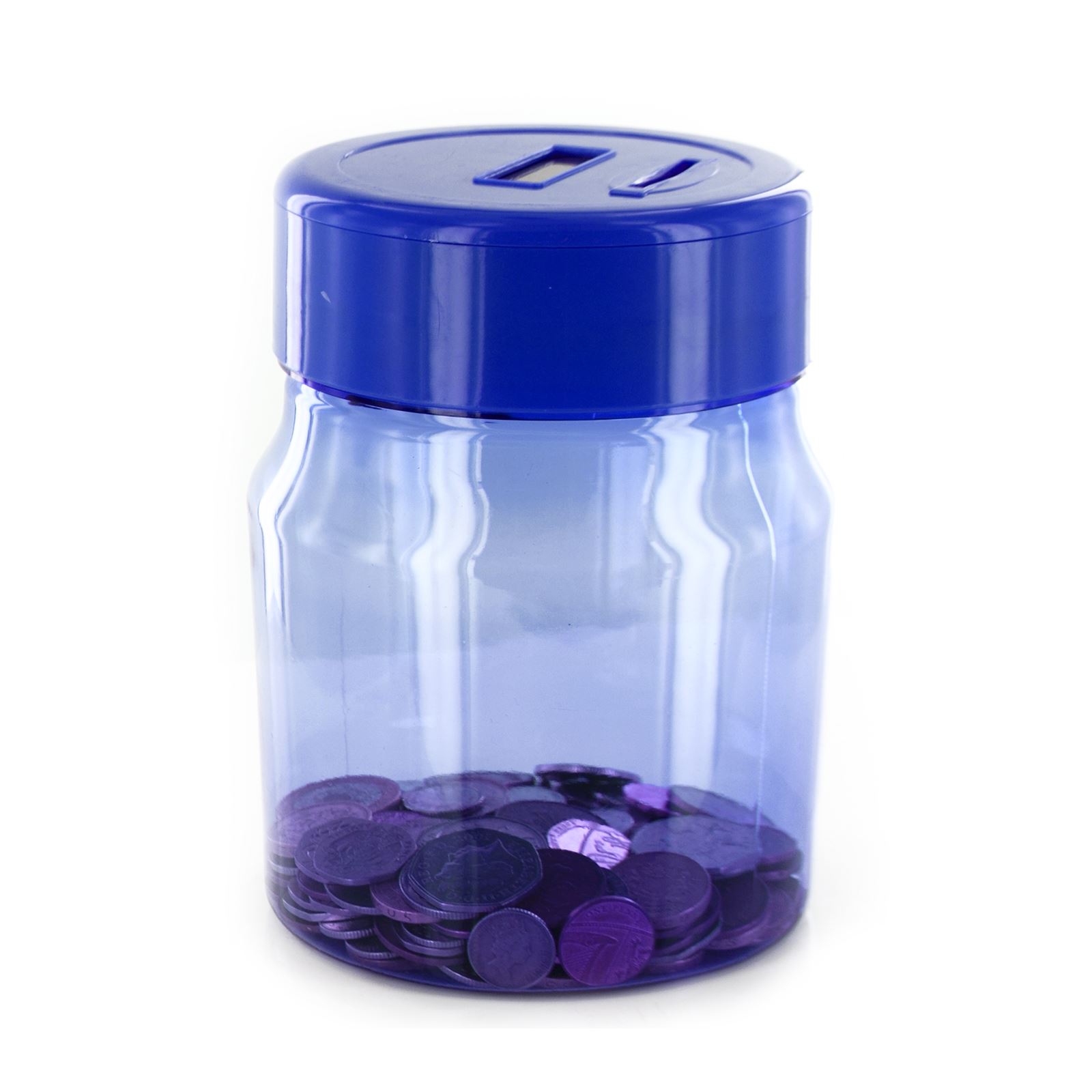 New Electronic Digital Coin Counting Savings Money Bank Piggy Box Pound