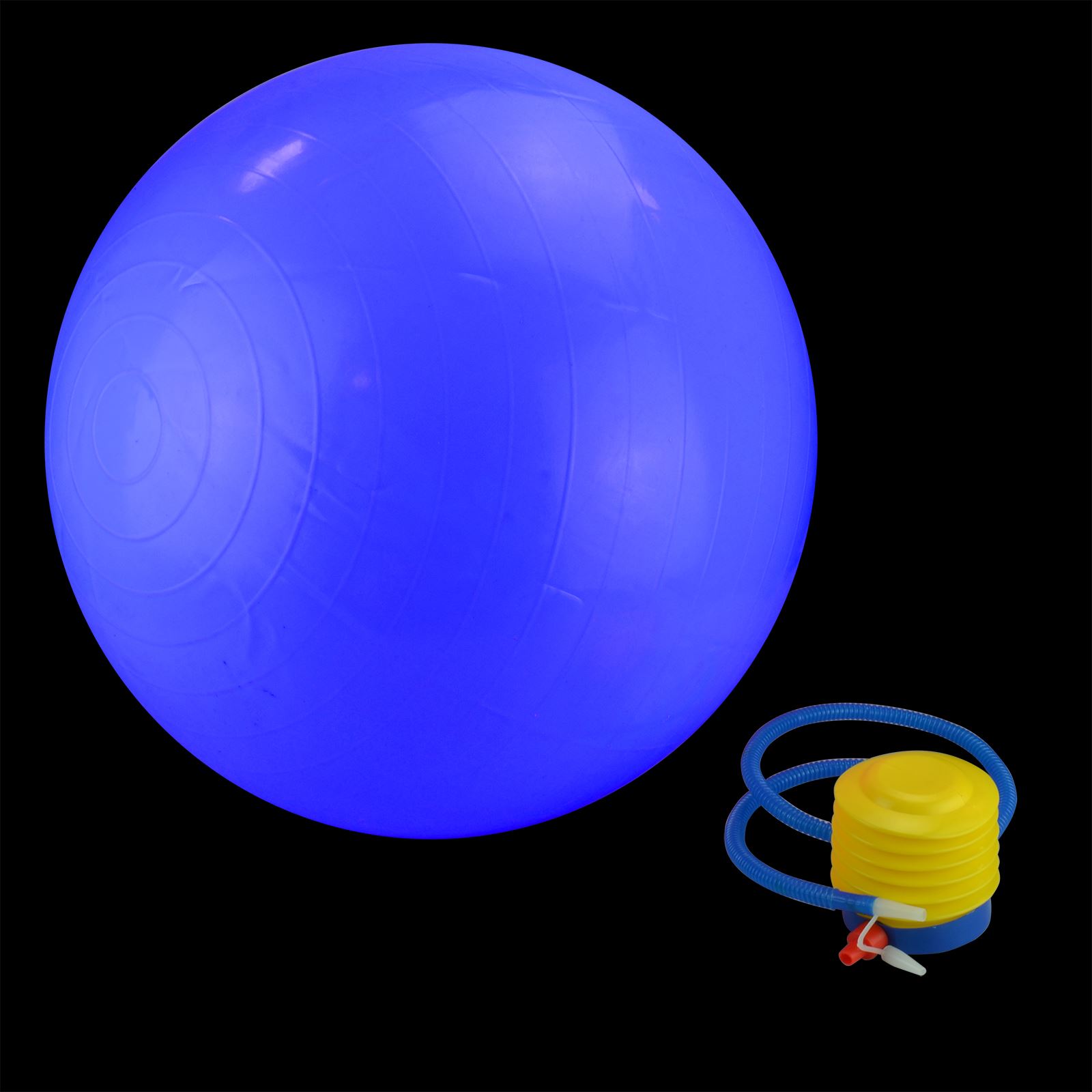 65cm Yoga Exercise Gym Swiss Ball Pregnancy Fitness Anti Burst With