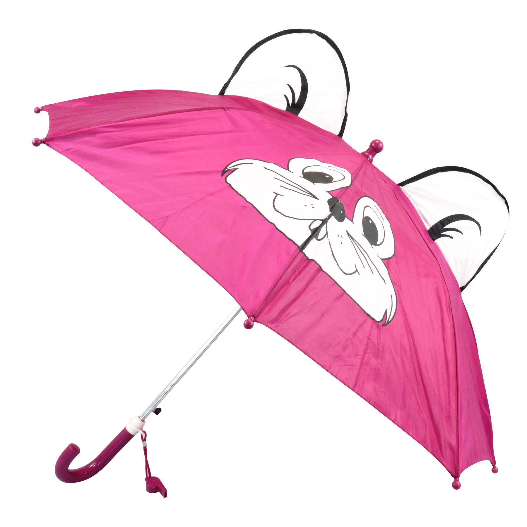 New 27" Kids Childrens novelty Animal Dome Umbrella Rain Brolly With