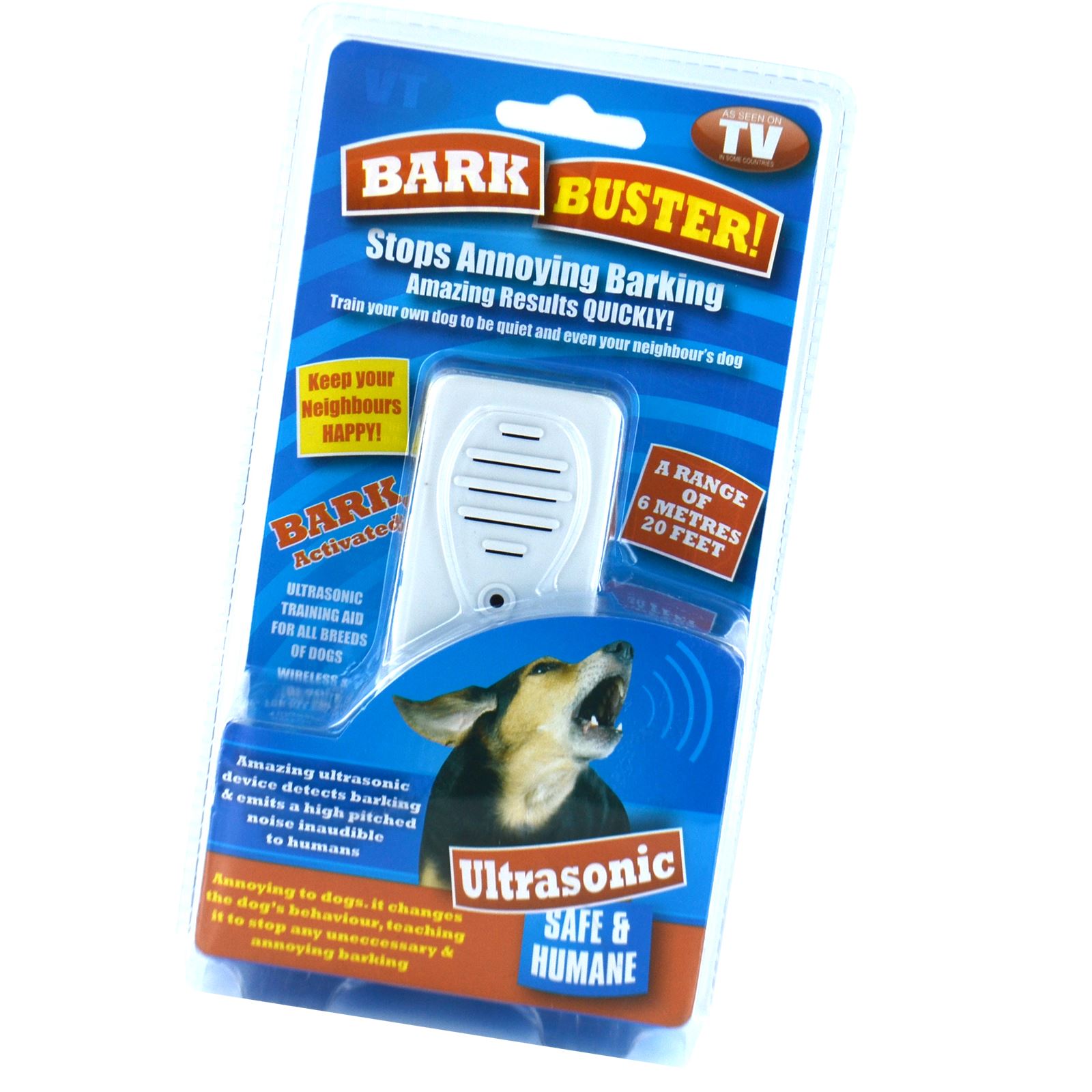 Ultrasonic Barking Dog Deterrent Pet Control Trainer Bark Buster Anti