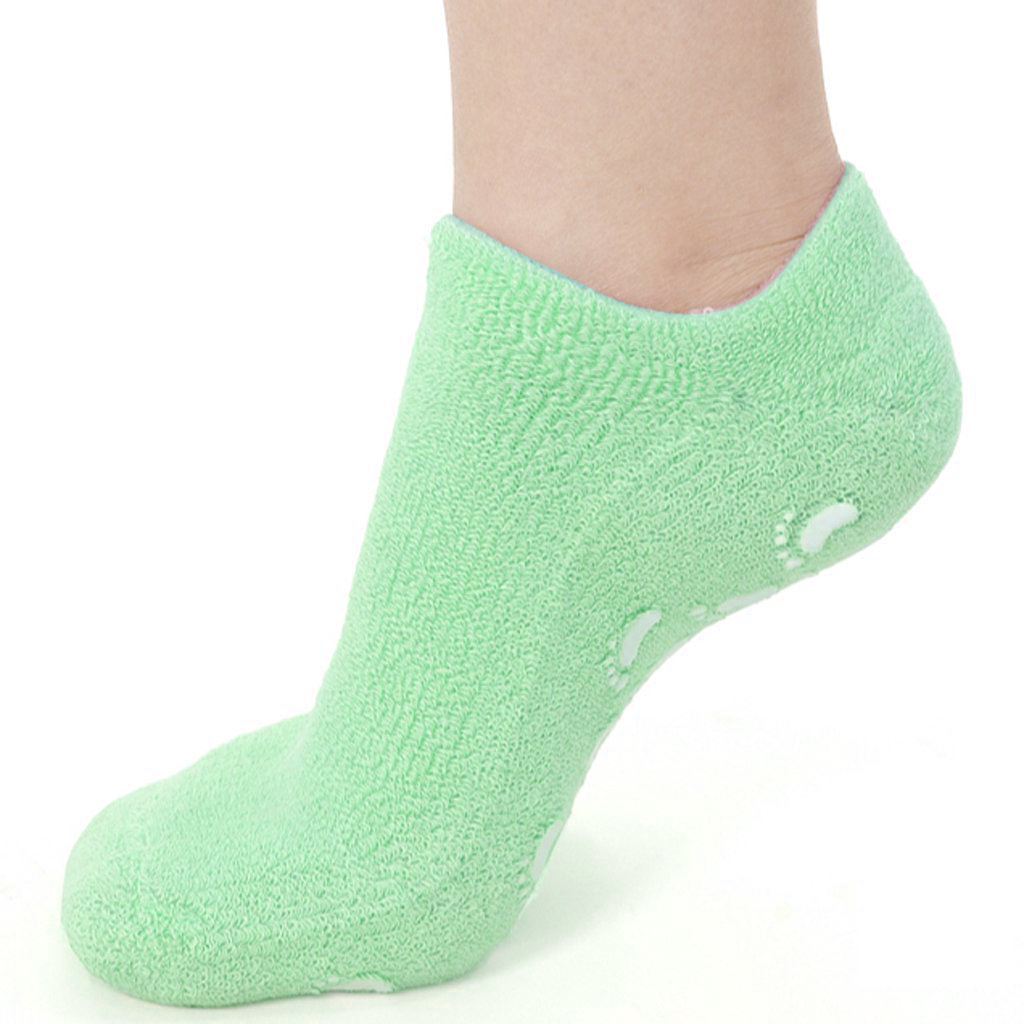 New Moisturising Gel Socks Vitamin Foot Care Soft Comfy Silicone One