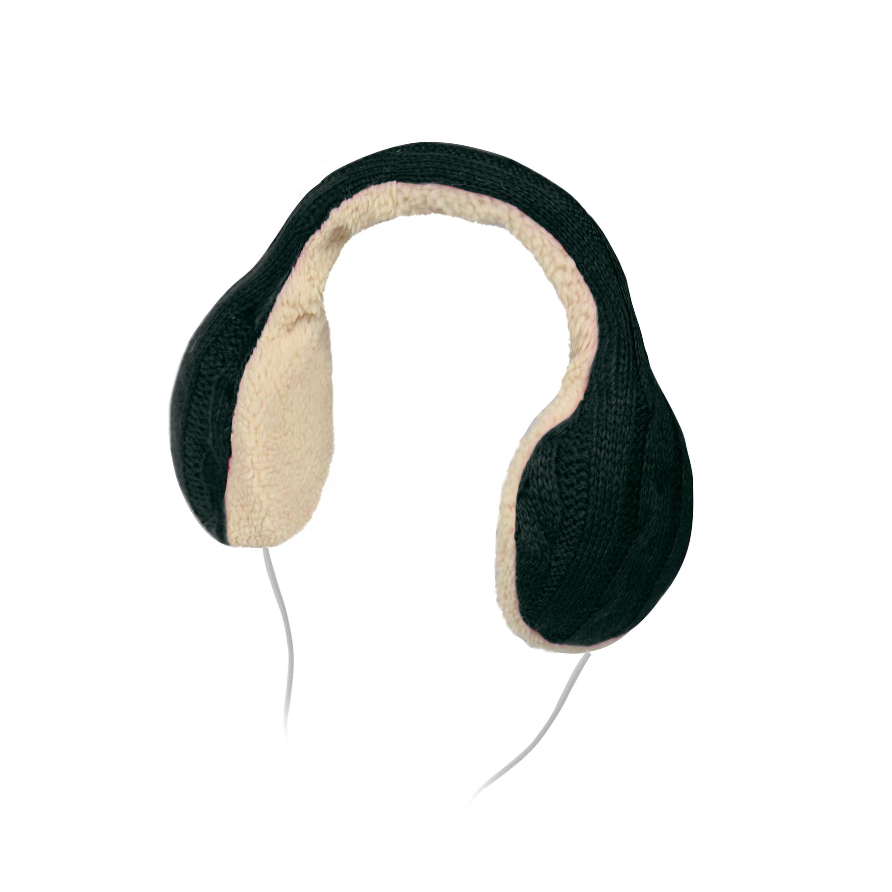 Knitted Earmuffs Headphones Winter Audio Headband Ear Warmer Ladies