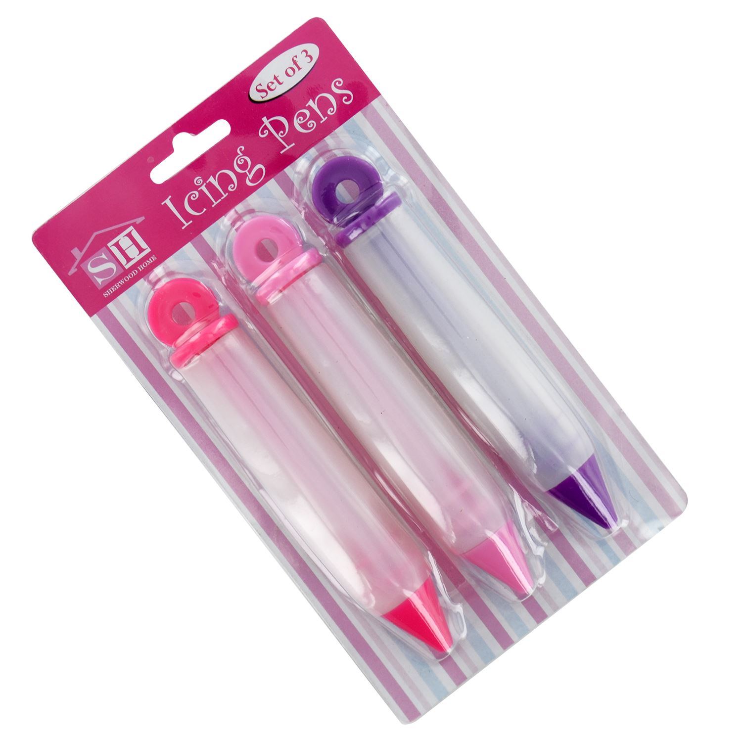 3x Silicone Cake Cupcake Cookie Decorating Icing Pens