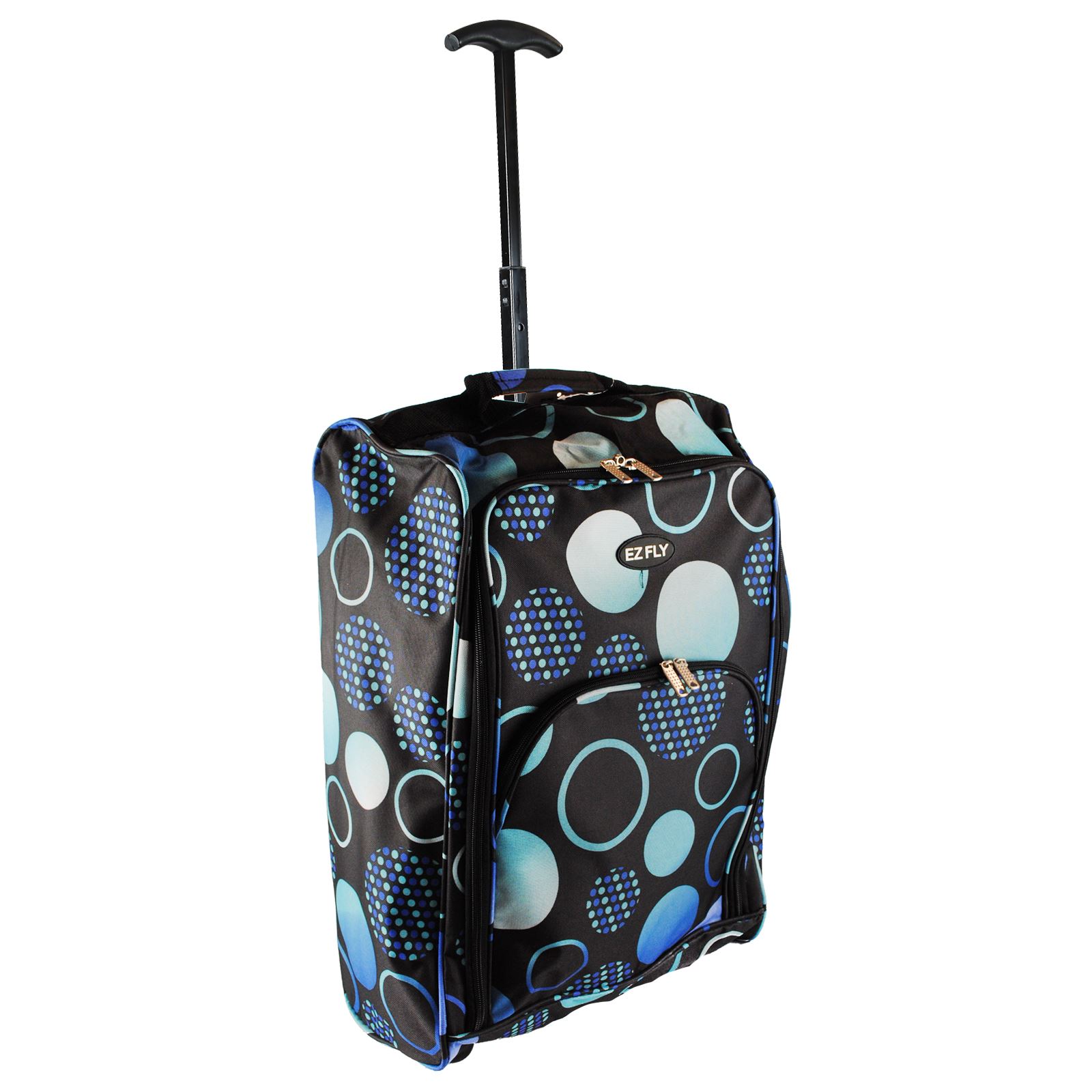 Cabin Hand Luggage Trolley Bag Small Suitcase Holdall Wheeled Travel